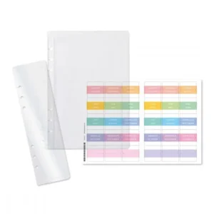 Kit - Get Organised till systemkalender - storlek A5 - Personal Planner