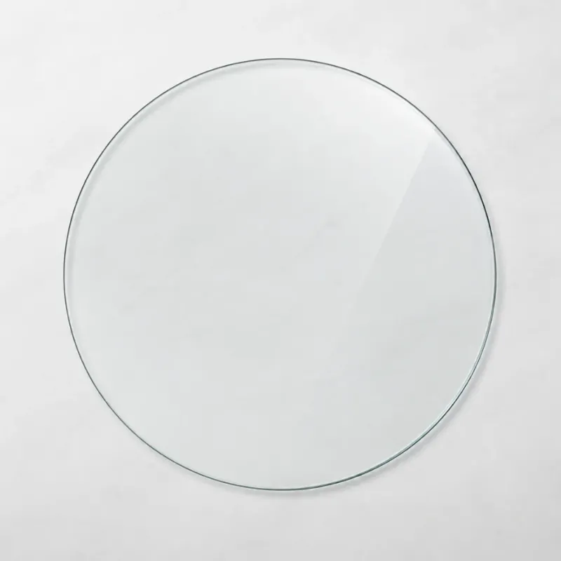 Glasplatte TERRY 60cm Rund 6mm Gehärtetes Glas