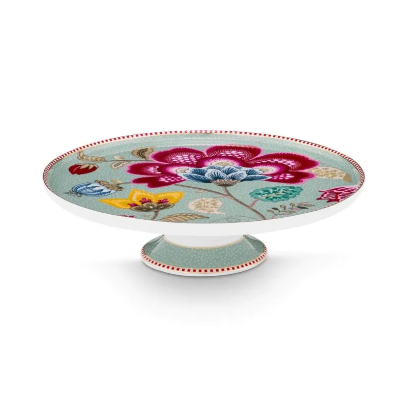 Mini Cake Tray Blooming Tales Fantasy Blue 21cm - Pip Studio