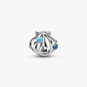Offen gearbeitete Muschel Charm Sterling-Silber - 794695C01