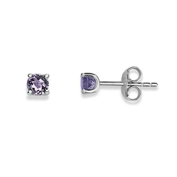 Ohrstecker 925 Silber mit Amethyst - 6262.03666/0002