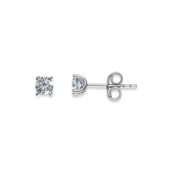 Ohrstecker aus Silber mit Zirkonia - 6262.03668/0001