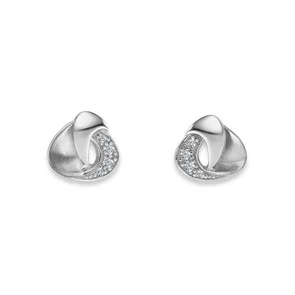 Ohrstecker aus Silber mit Zirkonia - 6262.03670/0001
