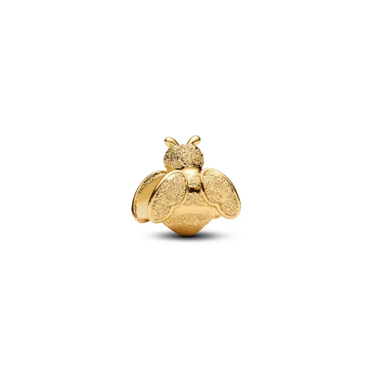 Pandora Strukturierte Biene Mini Charm - 764524C00