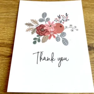 Postkarte „Thank you“ B6 (art+nature) B6