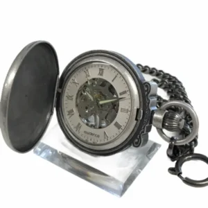 Residence Vintage Taschenuhr Silber Skelett – AS 9164