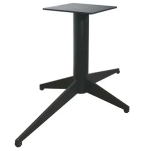 Esstischgestell Metall schwarz, Metalluntergestell schwarz, Tischgestell Metall schwarz, für Tischplatten 220-260 cm
