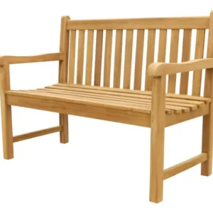 Gartenbank Massivholz, Sitzbank Holz, Länge 200 cm