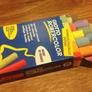 Tafelkreide rund color 10St Giotto - Polly Paper
