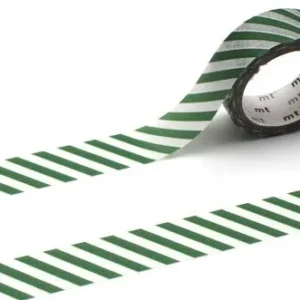 washi tape stripe-deep-green