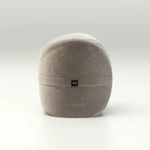 vetsak | Footsak - Cord Velour - Platinum