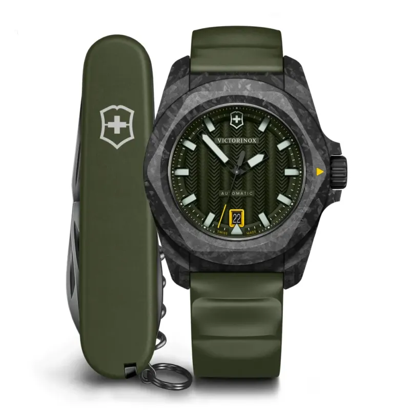 Victorinox I.N.O.X. Automatic Carbon Set Herrenuhr - 242021.1