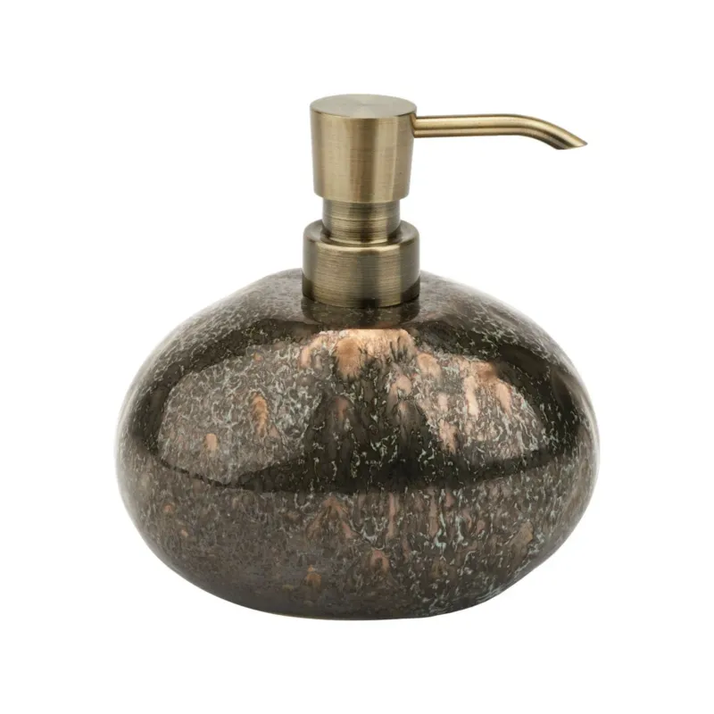 Vintage Bronze Liquid Soap Dispenser - |VESIMI Design| Luxury and Rustic bathrooms online
