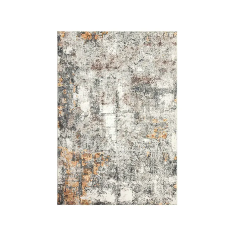 Teppich – Terrakotta Optik, Kurzflor Struktur, Modernes Design, 80 x 150 cm - Elegantica 329 | Kayoom