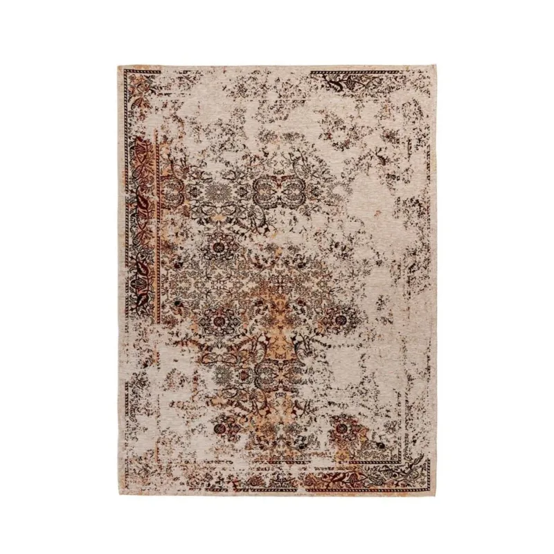 Teppich – Elfenbein Polyester, Vintage Muster, Pflegeleicht Design, 180 cm - Charme 725 | Kayoom